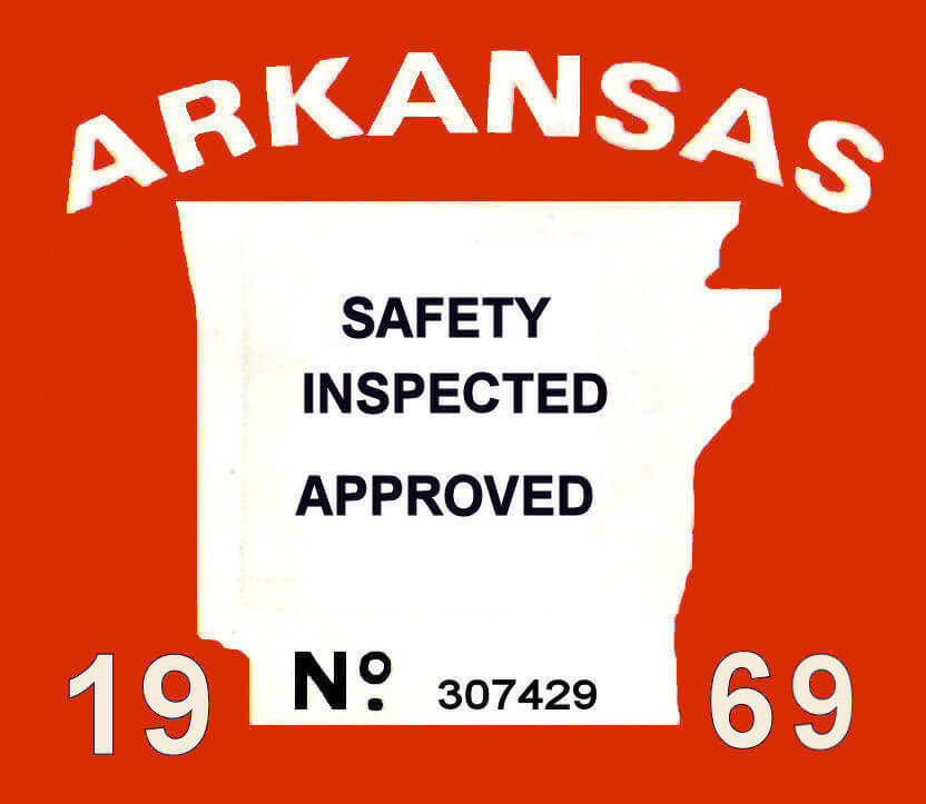 (image for) 1969 Arkansas safety inspection